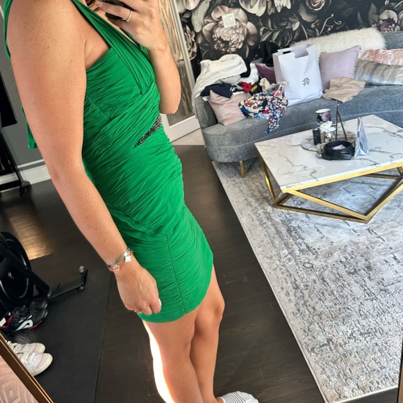 Robert Rodrigues size 4 Green Mini Dress - Picture 4 of 9